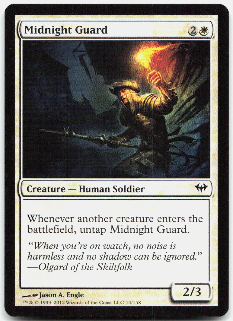 Midnight Guard NM C Dark Ascension 14