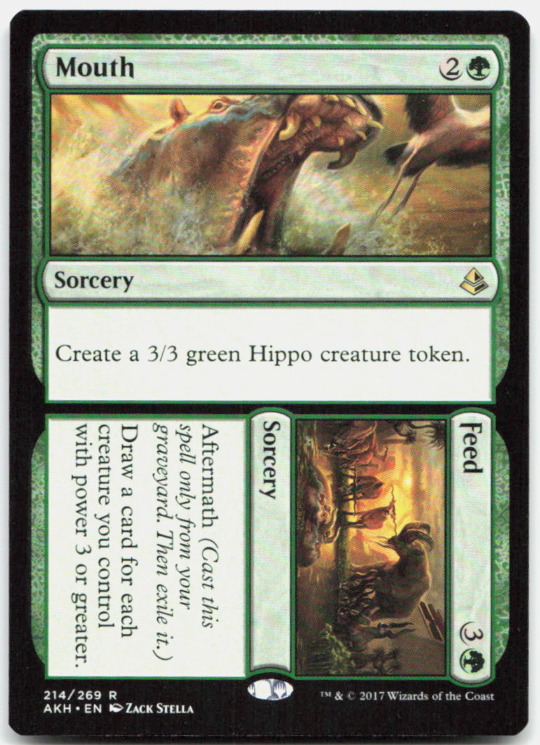 Mouth // Feed NM R Amonkhet 214