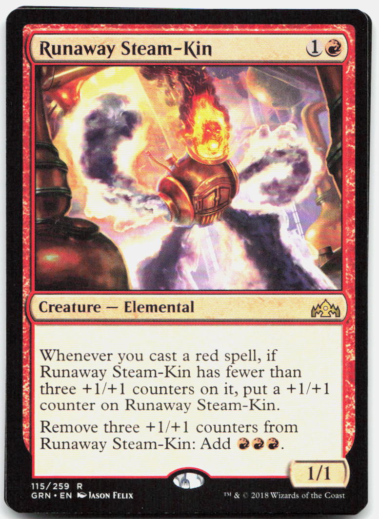 Runaway Steam-Kin NM R Guilds of Ravnica 115