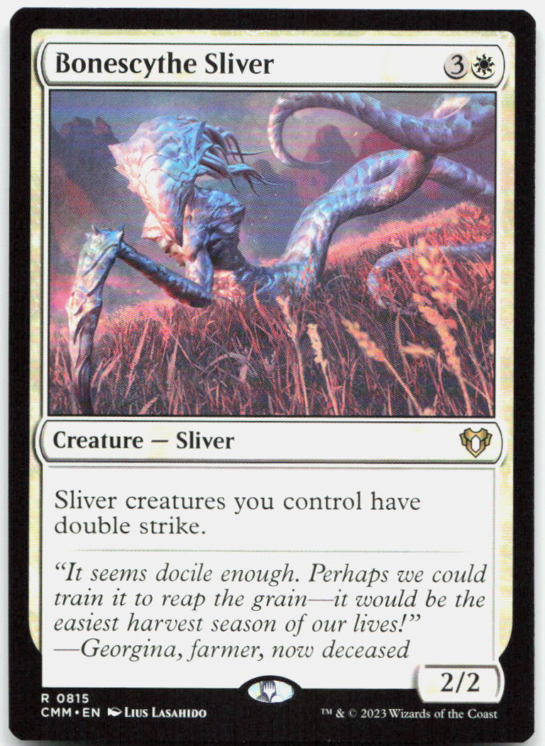 Bonescythe Sliver NM R Commander Masters 815