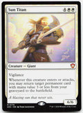 Sun Titan NM M Commander: Secrets of Strixhaven 178