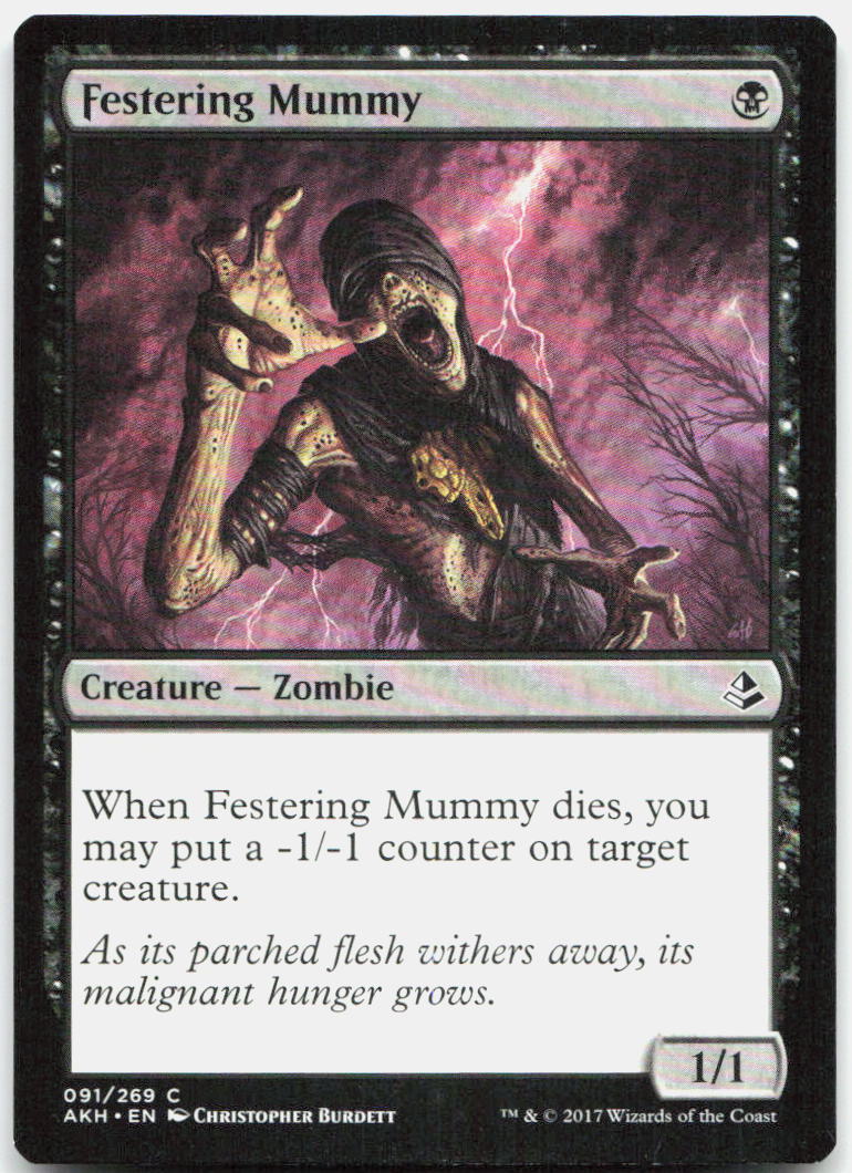 Festering Mummy NM C Amonkhet 91