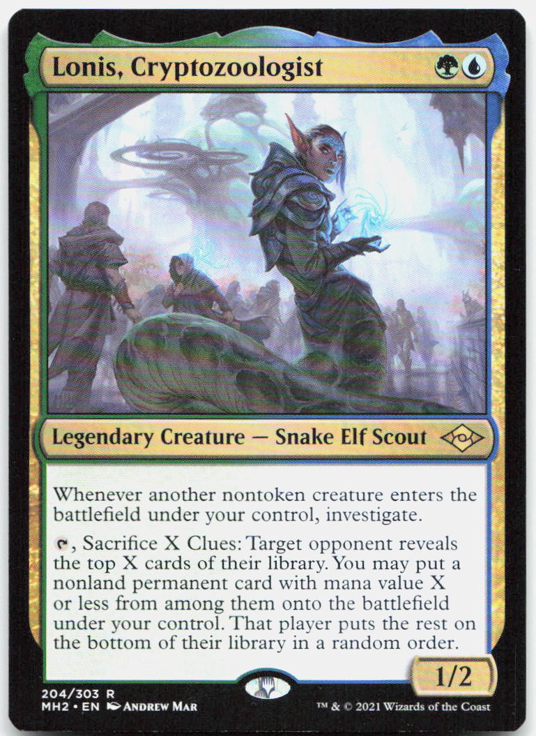 Lonis, Cryptozoologist NM R Modern Horizons 2 204