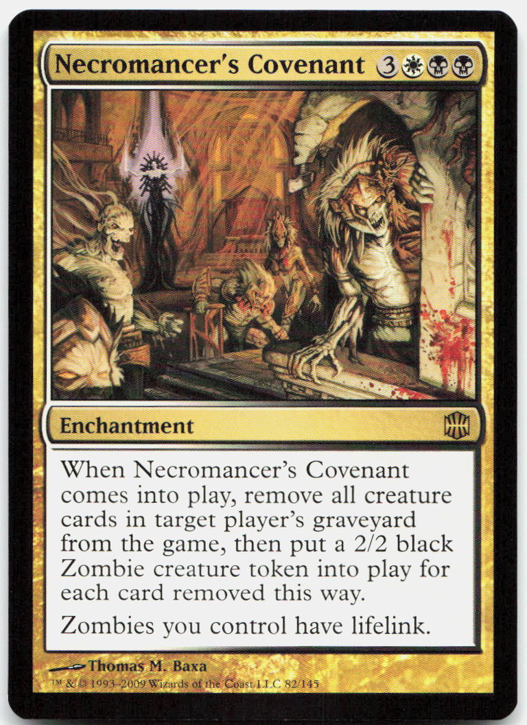 Necromancer's Covenant NM R Alara Reborn 82