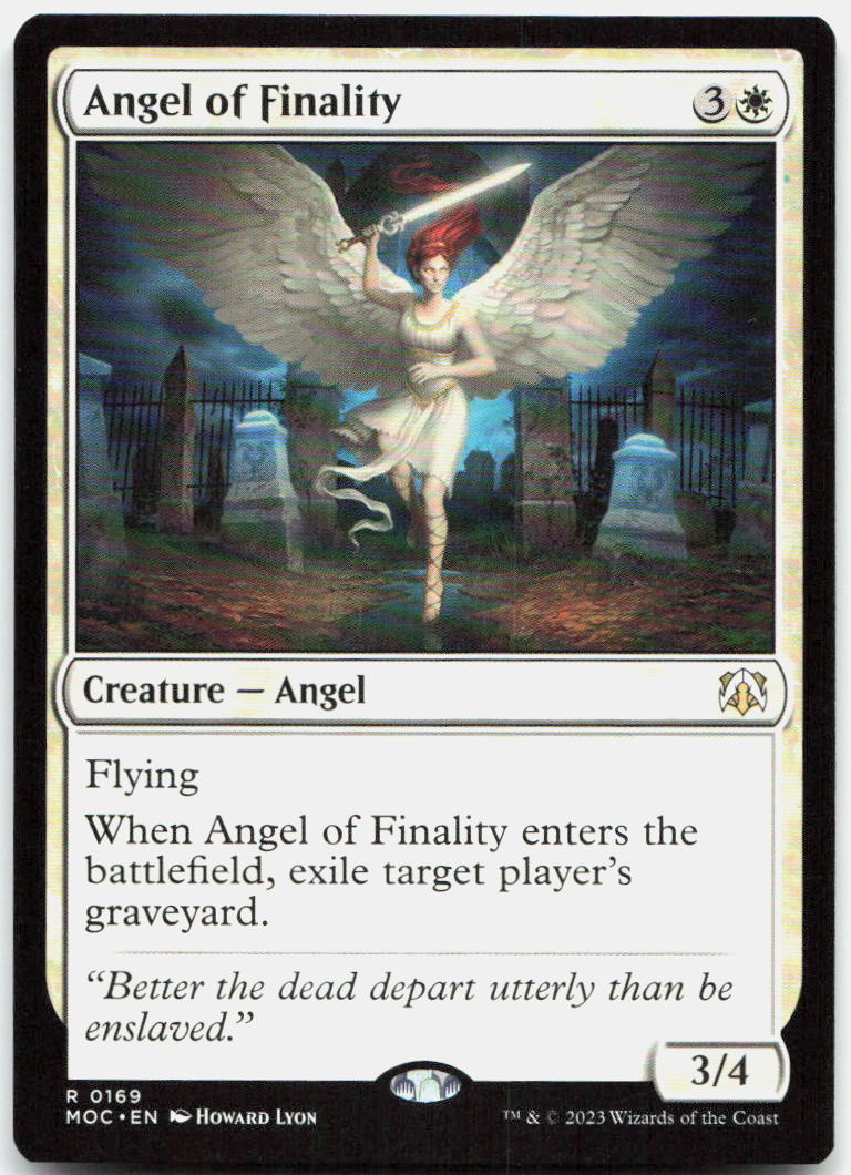 Angel of Finality NM R Commander: March of the Machine 169