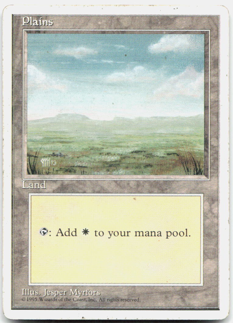 Plains (C) NM L Fourth Edition 186