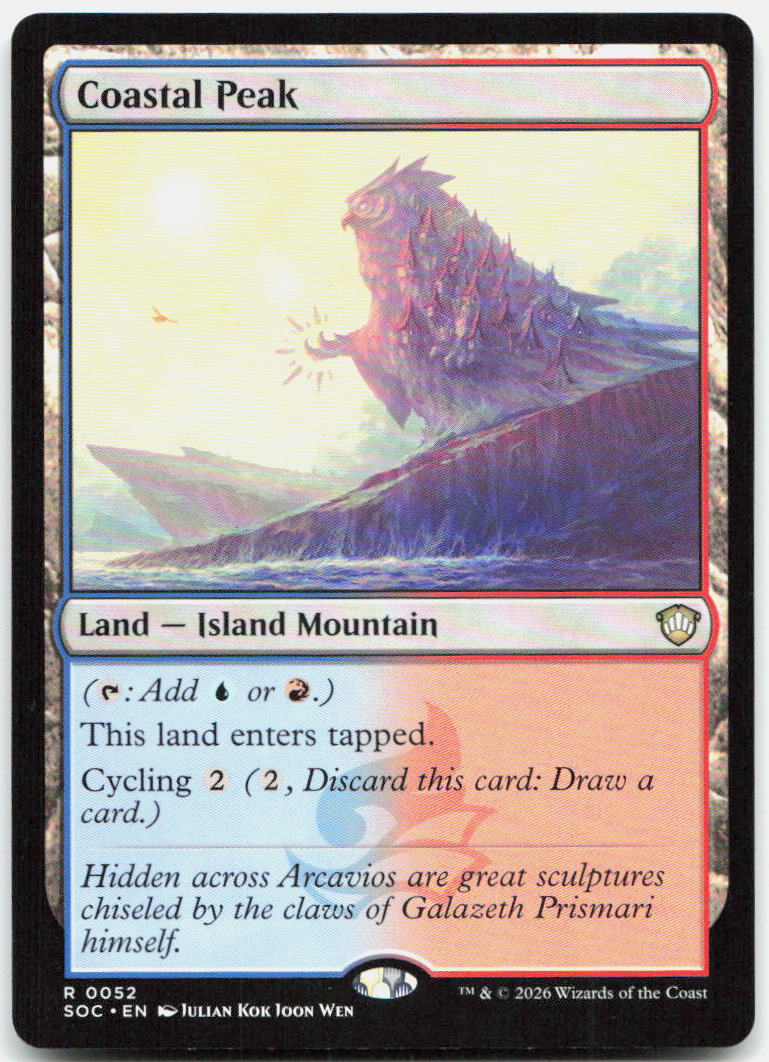 Coastal Peak NM R Commander: Secrets of Strixhaven 52