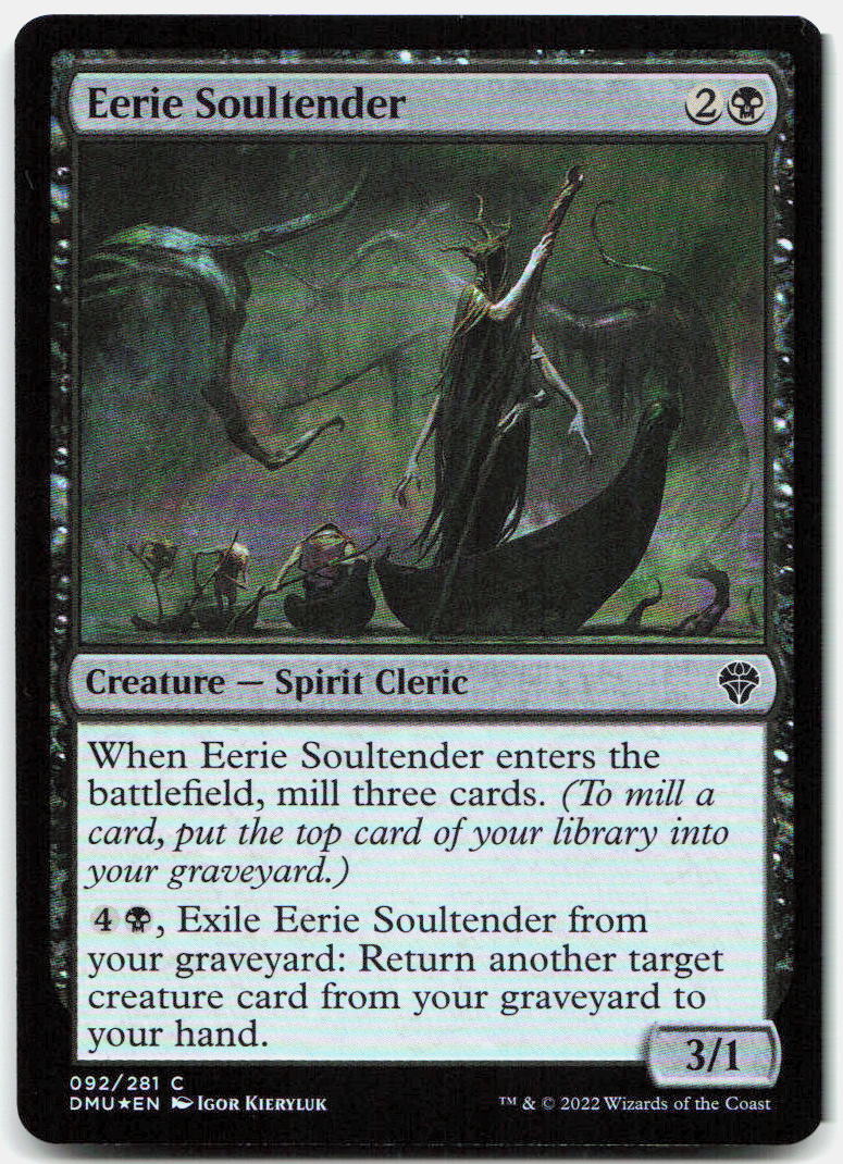 Eerie Soultender NM Foil C Dominaria United 92