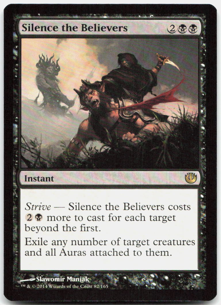 Silence the Believers NM R Journey Into Nyx 82