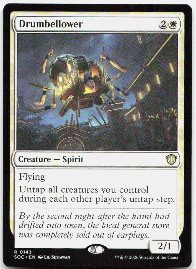 Drumbellower NM R Commander: Secrets of Strixhaven 143