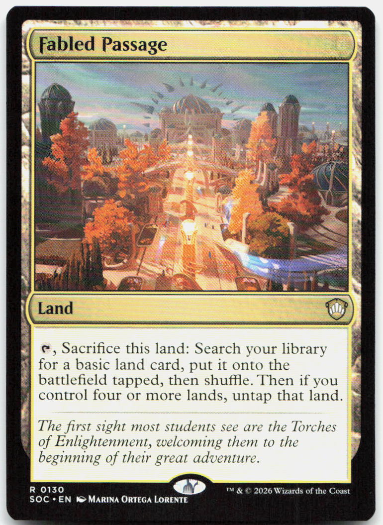 Fabled Passage NM R Commander: Secrets of Strixhaven 130