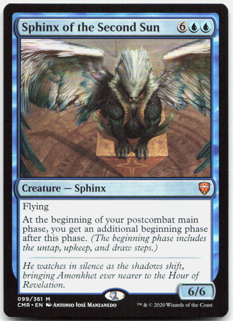 Sphinx of the Second Sun NM M Commander Legends 99