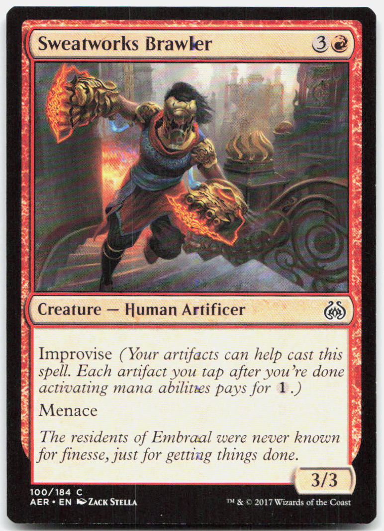 Sweatworks Brawler NM C Aether Revolt 100