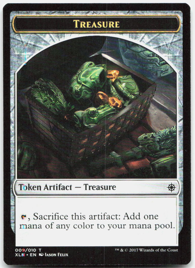Treasure Token NM T Ixalan 9