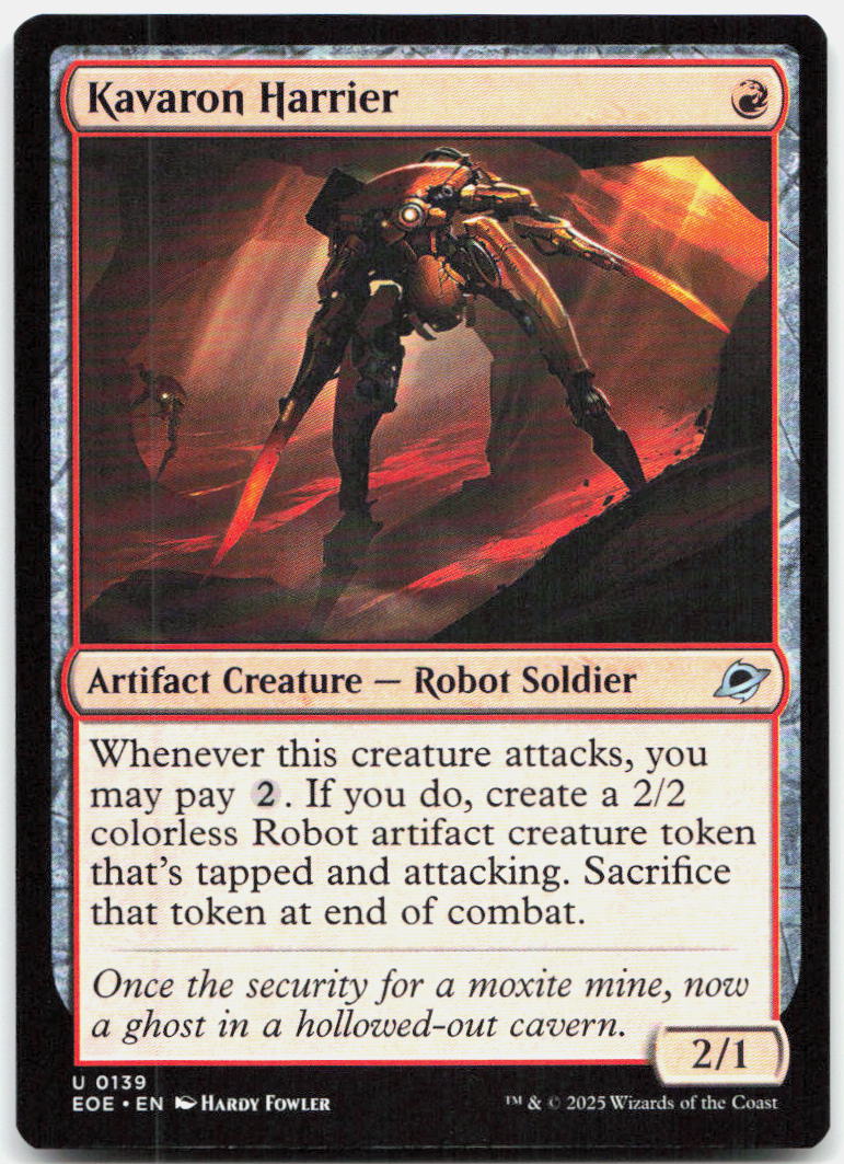 Kavaron Harrier NM U Edge of Eternities 139