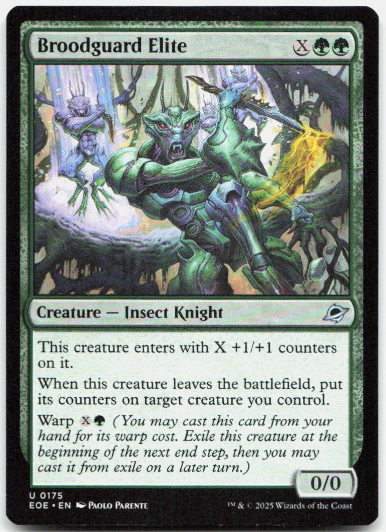 Broodguard Elite NM U Edge of Eternities 175