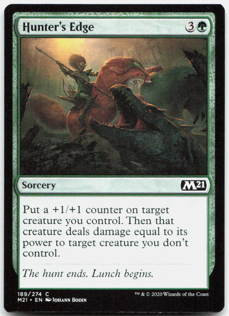 Hunter's Edge NM C Core Set 2021 189