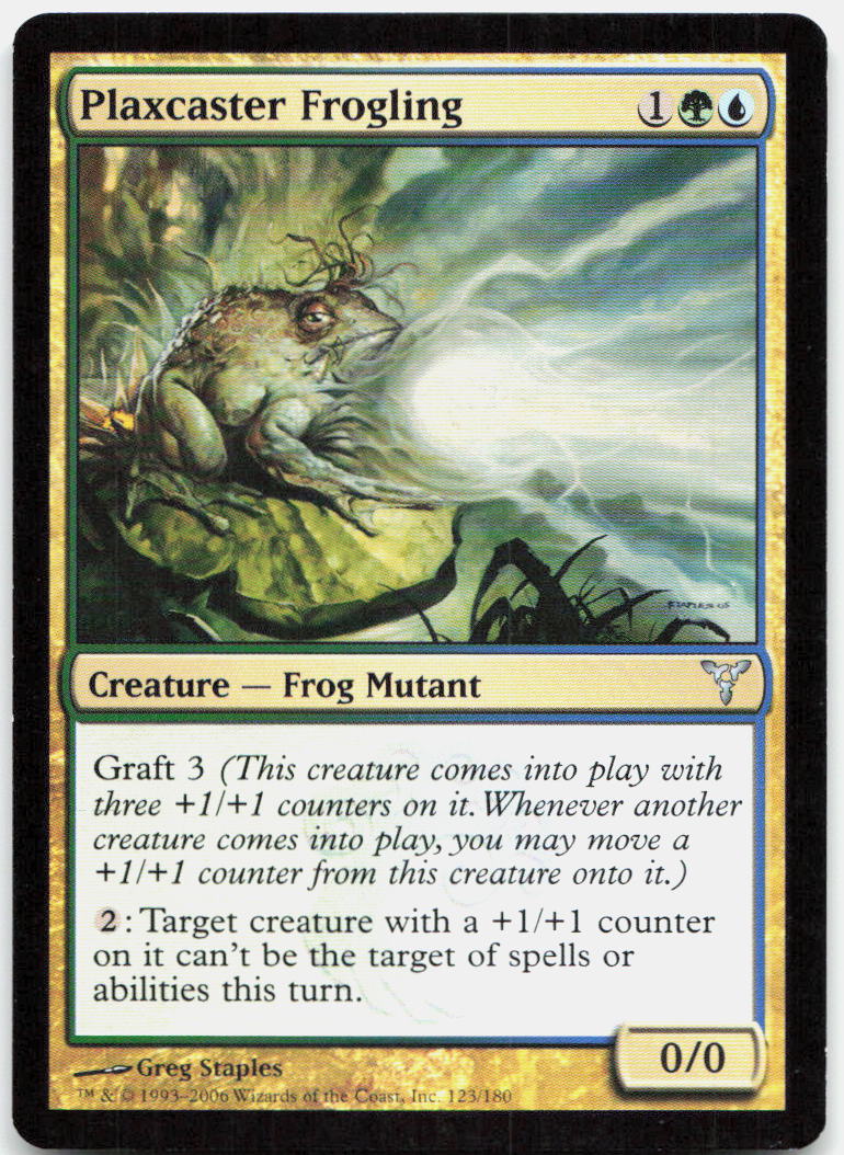 Plaxcaster Frogling NM U Dissension 123