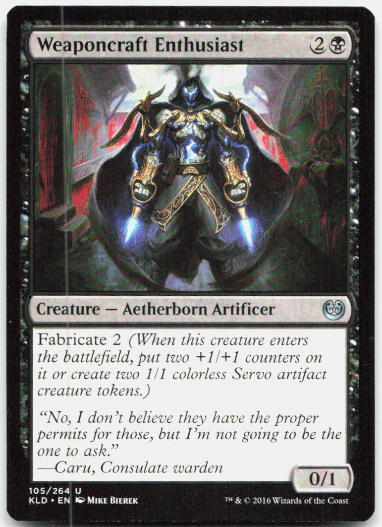 Weaponcraft Enthusiast NM U Kaladesh 105