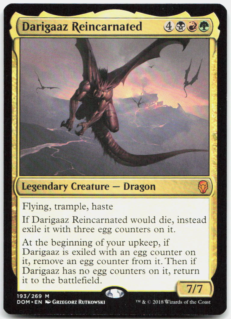 Darigaaz Reincarnated NM M Dominaria 193