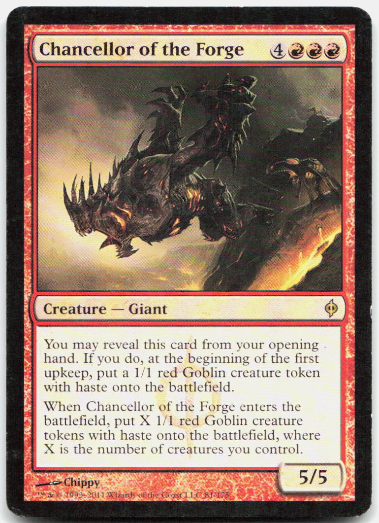 Chancellor of the Forge NM R New Phyrexia 81