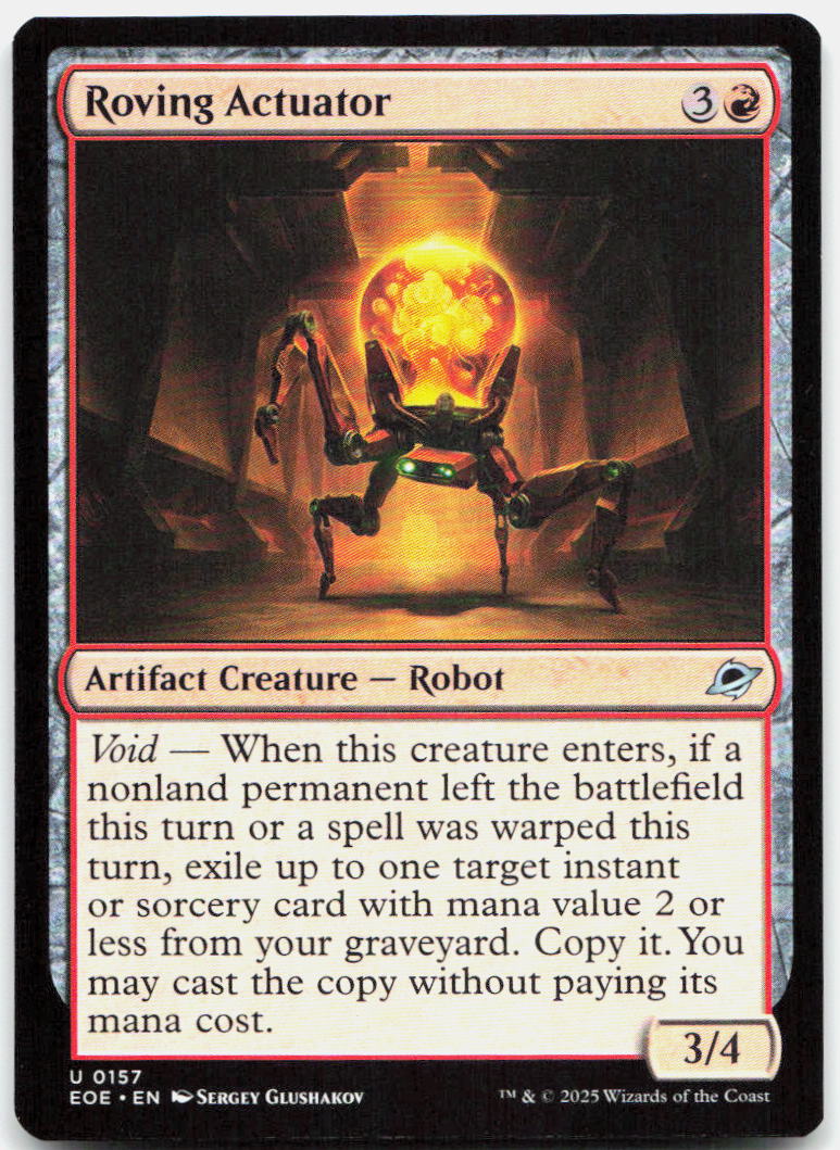 Roving Actuator NM U Edge of Eternities 157