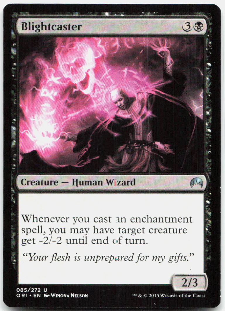 Blightcaster NM U Magic Origins 85