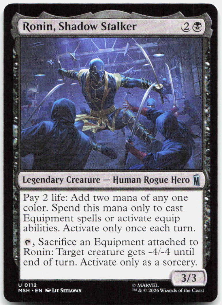Ronin, Shadow Stalker NM U Marvel Super Heroes 112