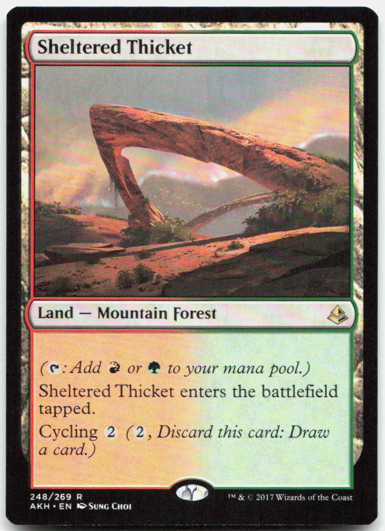 Sheltered Thicket NM R Amonkhet 248