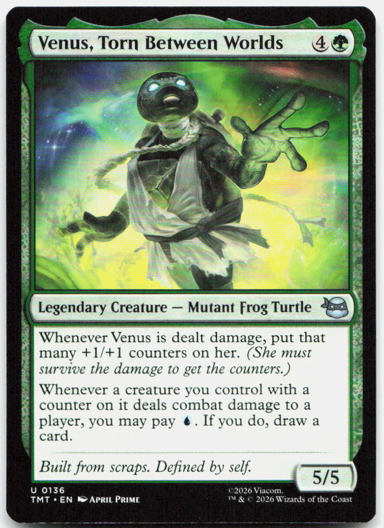 Venus, Torn Between Worlds NM U Teenage Mutant Ninja Turtles 136