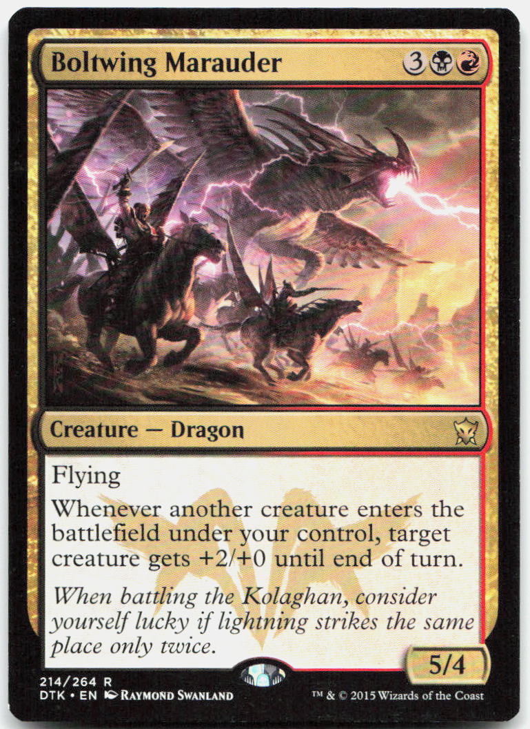 Boltwing Marauder NM R Dragons of Tarkir 214