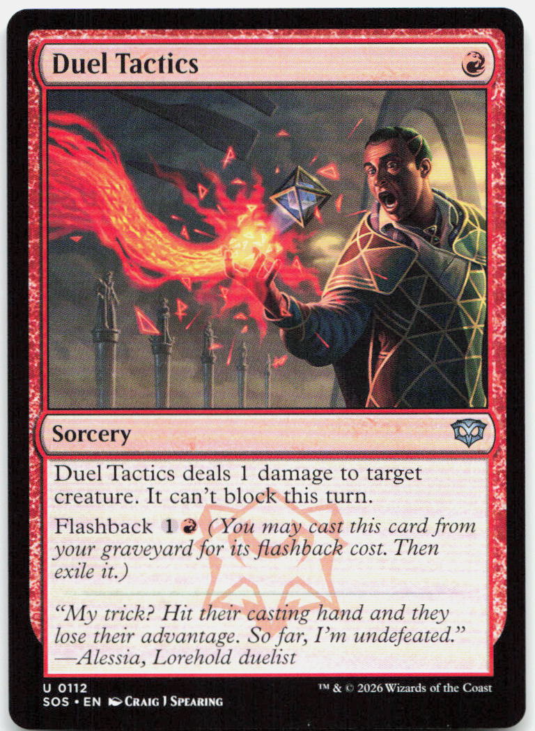 Duel Tactics NM U Secrets of Strixhaven 112
