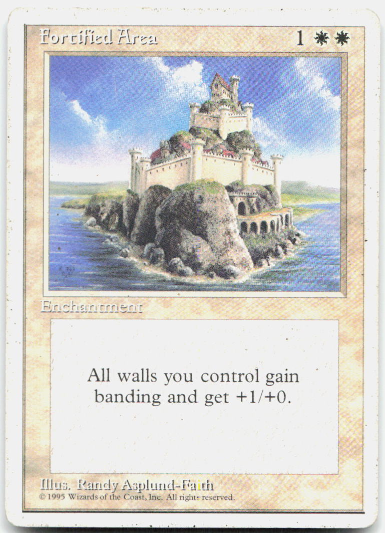 Fortified Area NM C Fourth Edition