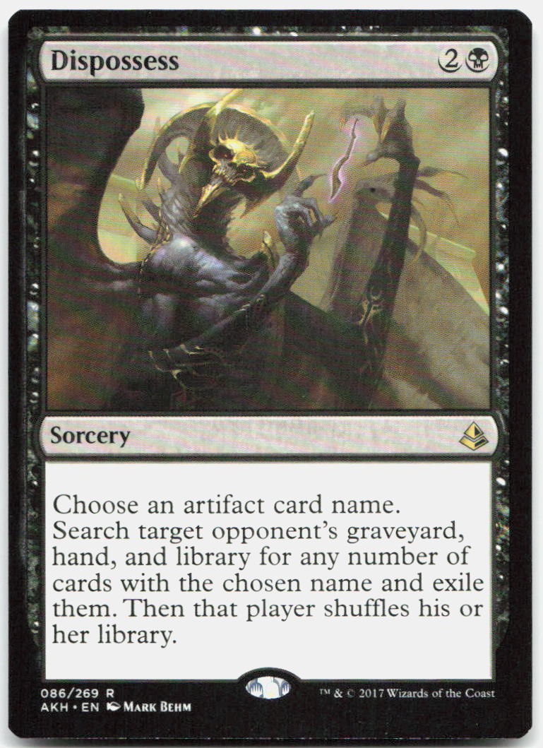 Dispossess NM R Amonkhet 86