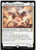 Augusta, Order Returned NM R Commander: Secrets of Strixhaven 11