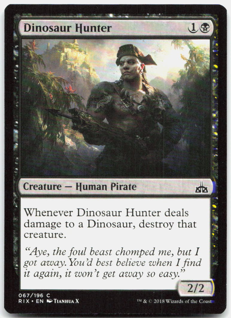 Dinosaur Hunter NM C Rivals of Ixalan 67