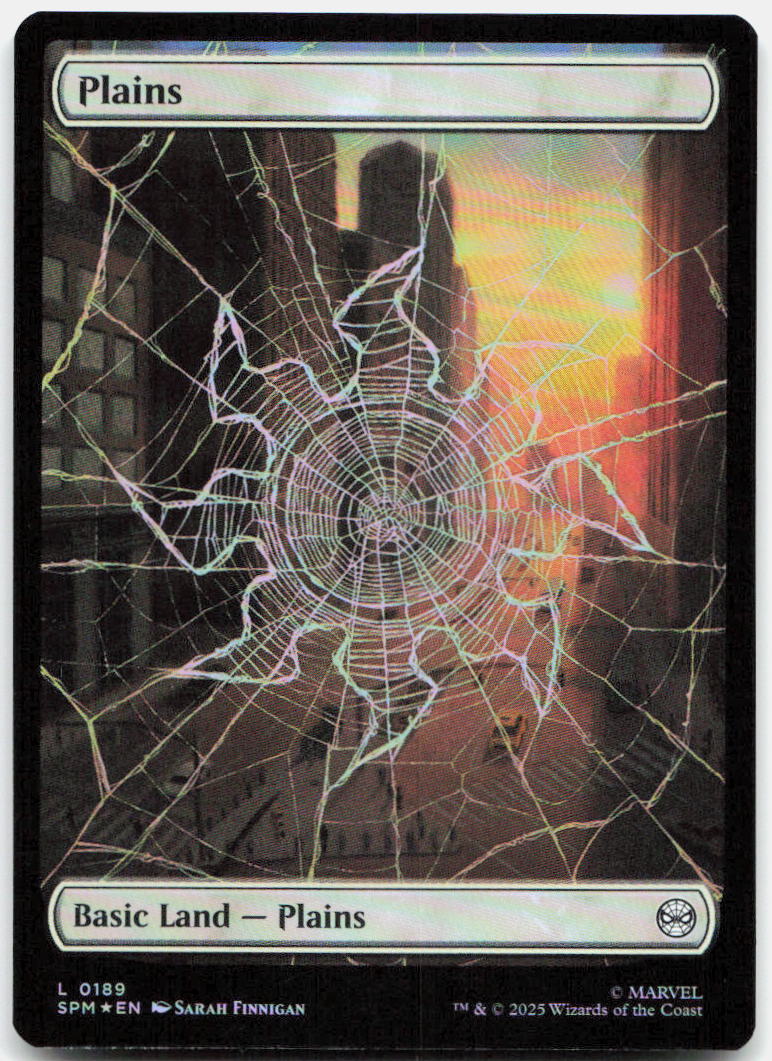 Plains NM Foil L Marvel's Spider-Man 189