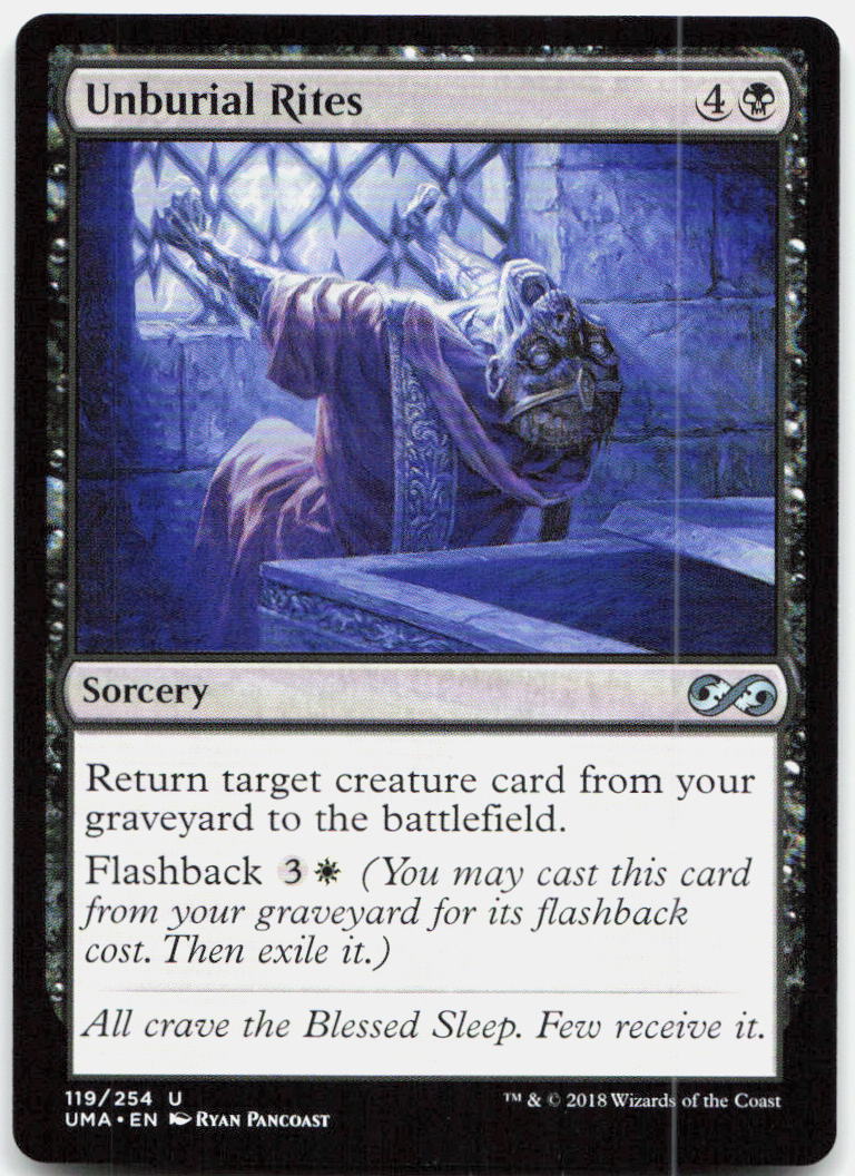 Unburial Rites NM U Ultimate Masters 119