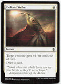 Defiant Strike NM C Khans of Tarkir 7