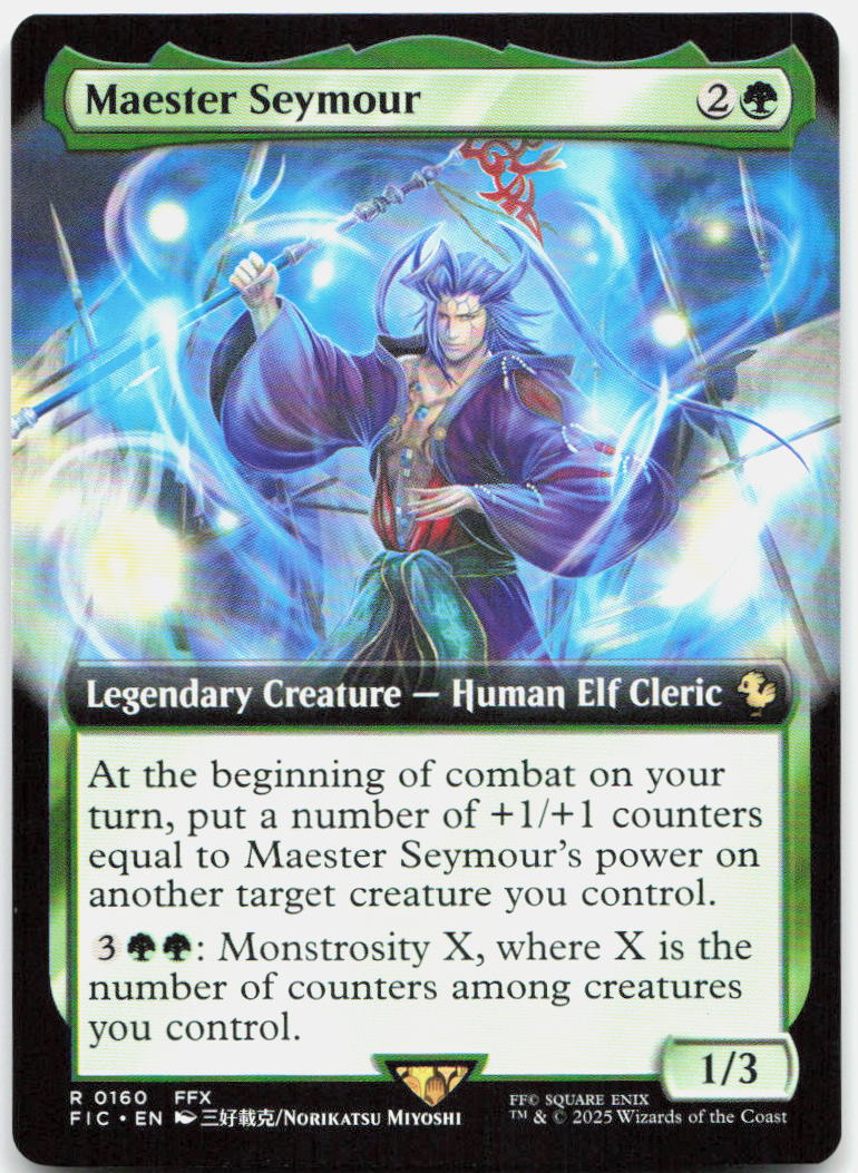 Maester Seymour (Extended Art) NM R Commander: FINAL FANTASY 160