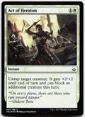 Act of Heroism NM Foil C Masters 25 1