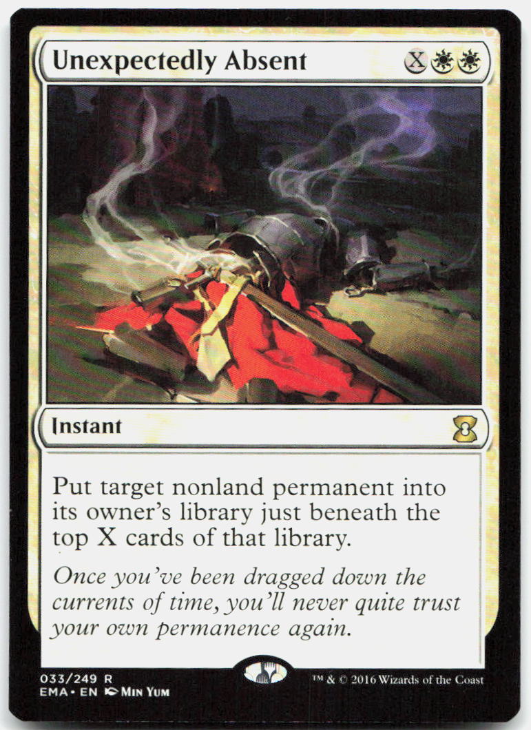 Unexpectedly Absent NM R Eternal Masters 33