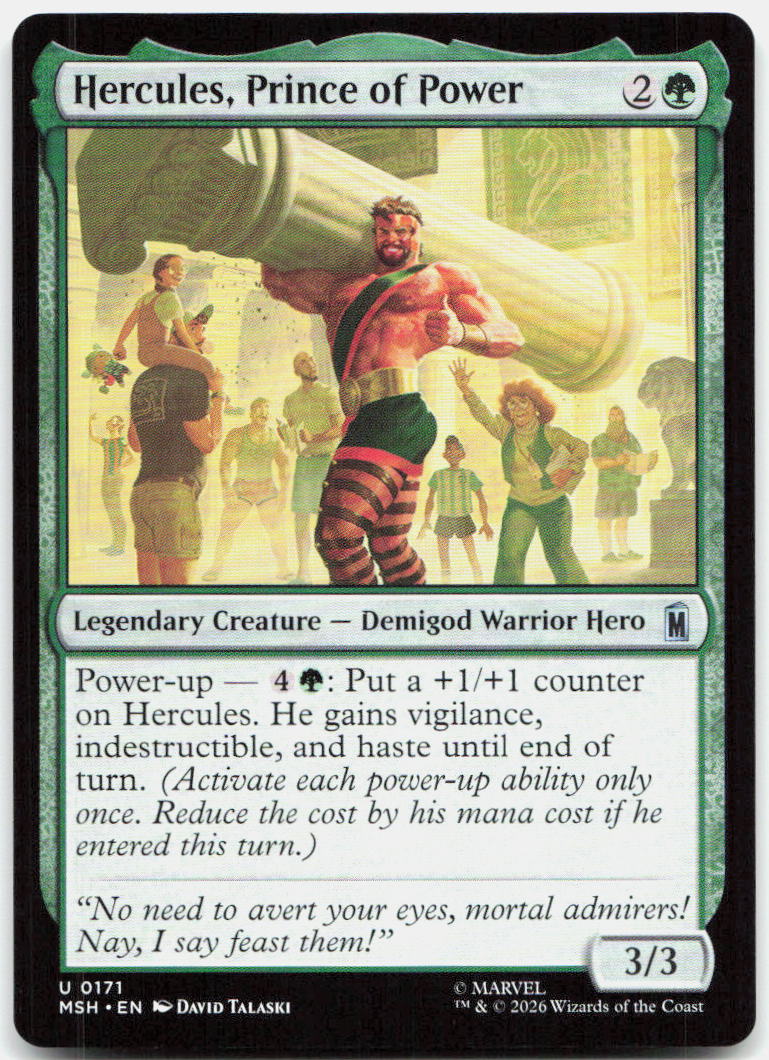 Hercules, Prince of Power NM U Marvel Super Heroes 171