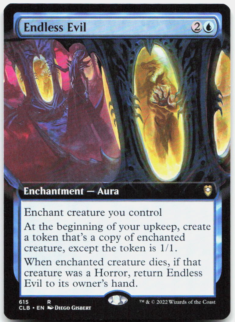 Endless Evil (Extended Art) NM R Commander Legends: Battle for Baldur's Gate 615