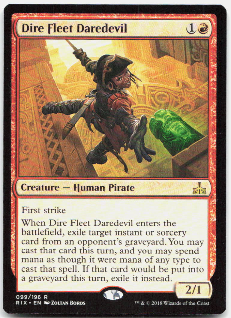 Dire Fleet Daredevil NM R Rivals of Ixalan 99