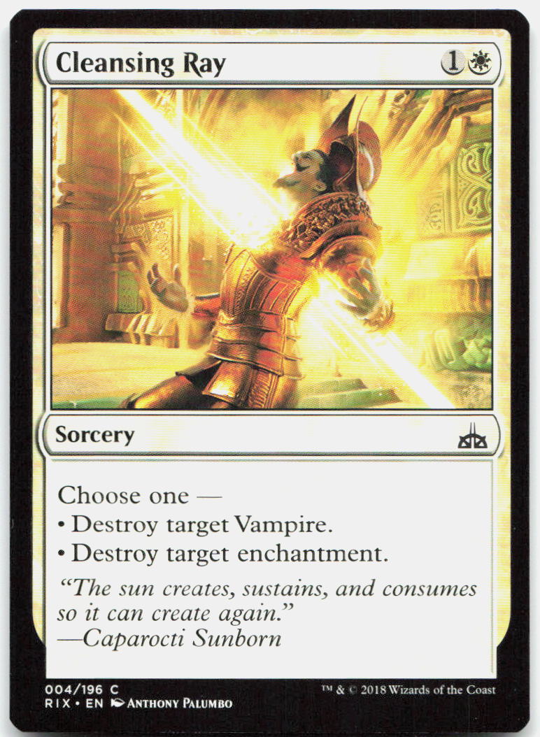 Cleansing Ray NM C Rivals of Ixalan 4