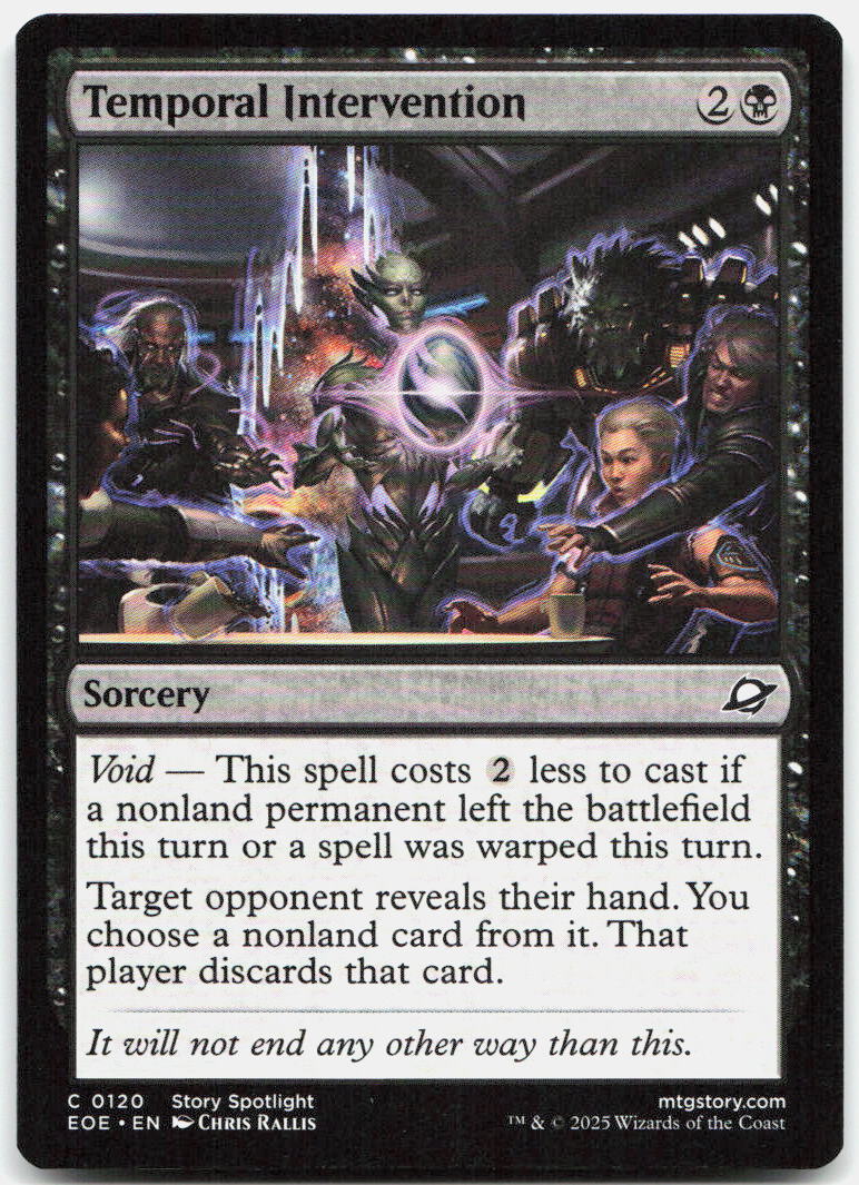 Temporal Intervention NM C Edge of Eternities 120