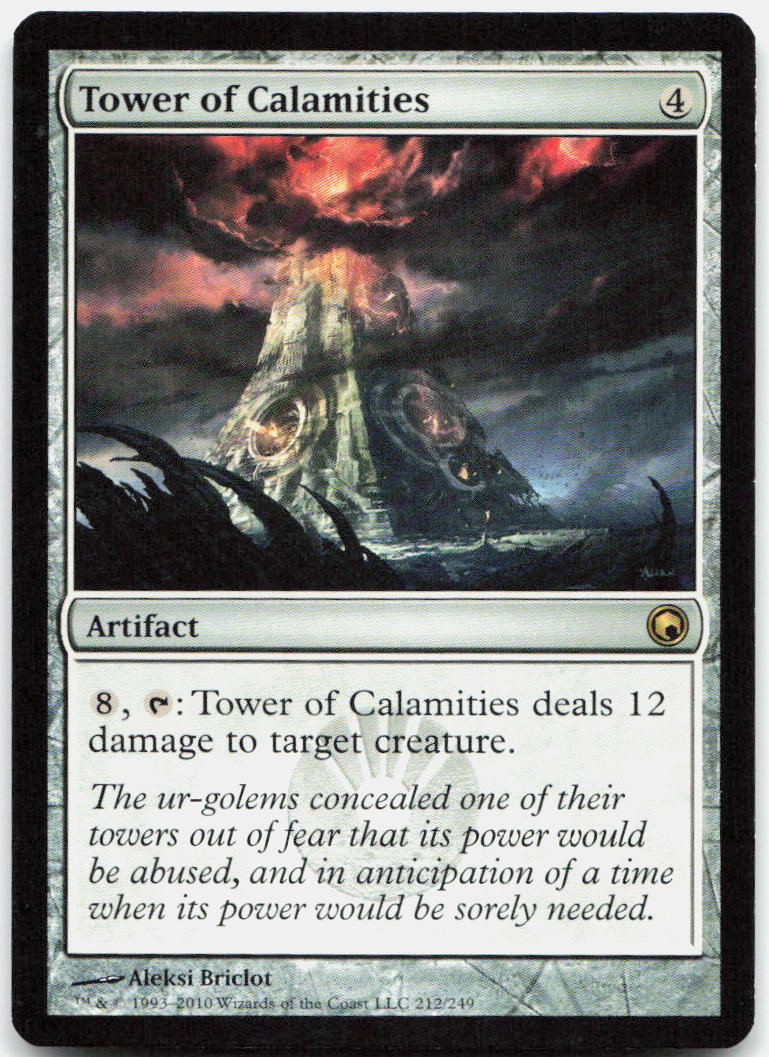 Tower of Calamities NM R Scars of Mirrodin 212