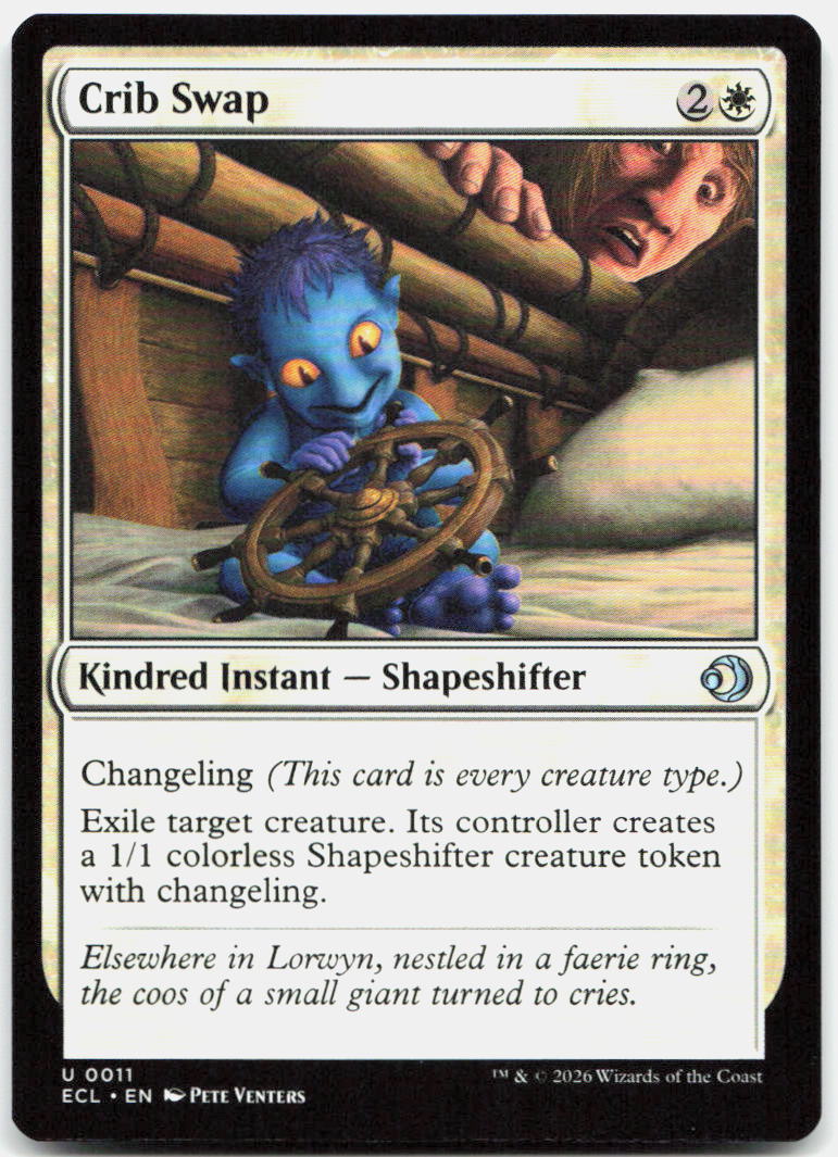 Crib Swap NM U Lorwyn Eclipsed 11