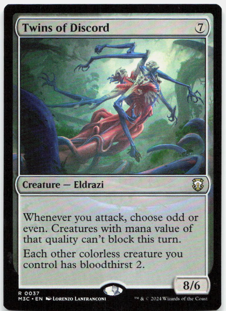 Twins of Discord NM R Commander: Modern Horizons 3 37